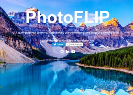 jQuery PhotoFlip